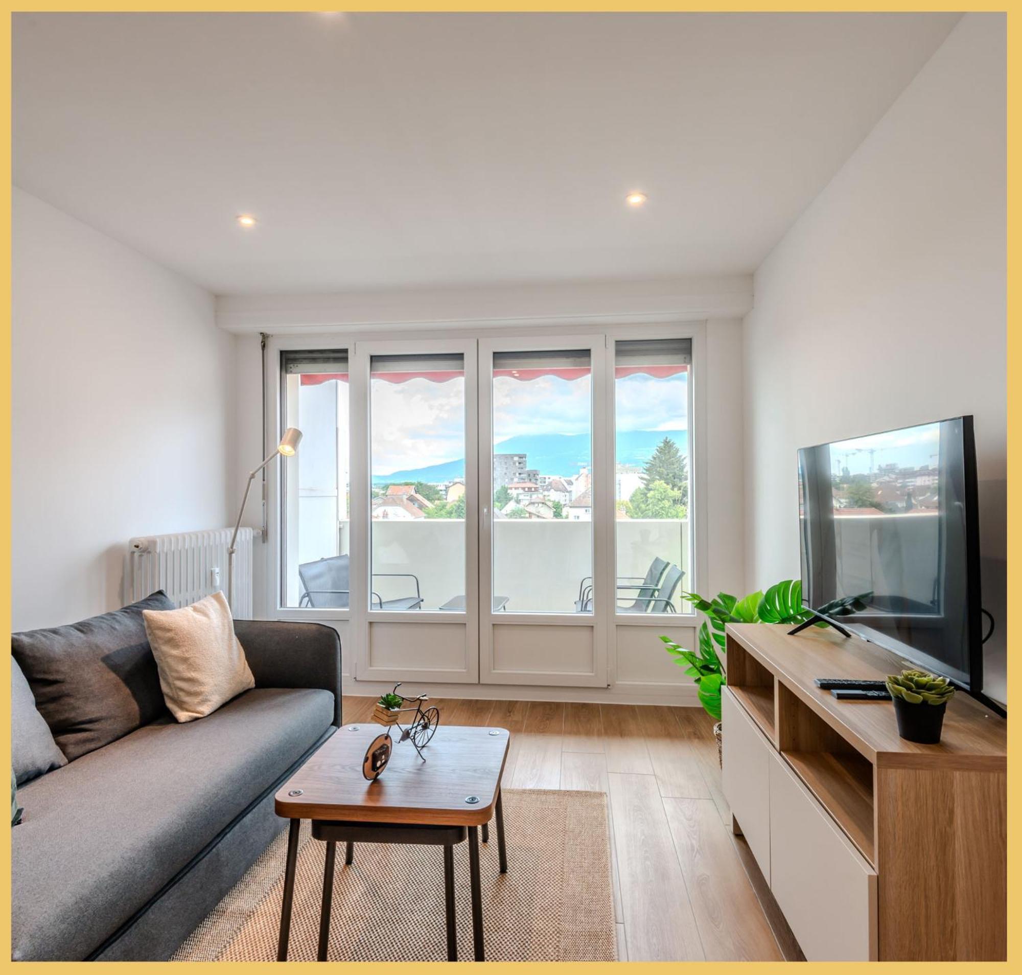 Chez Gwen I T3 I Gaillard Apartment Exterior foto